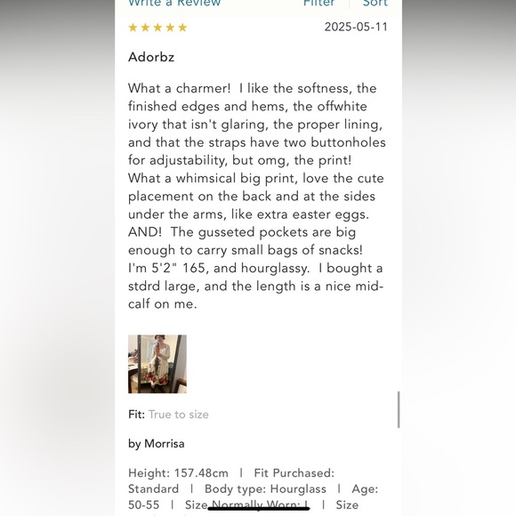 Anthropologie NWT Maeve Button-Front Tomato Midi Dress size XL. - Picture 8 of 16